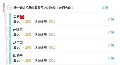 靖州诚信机动车驾驶员培训学校 普通合伙